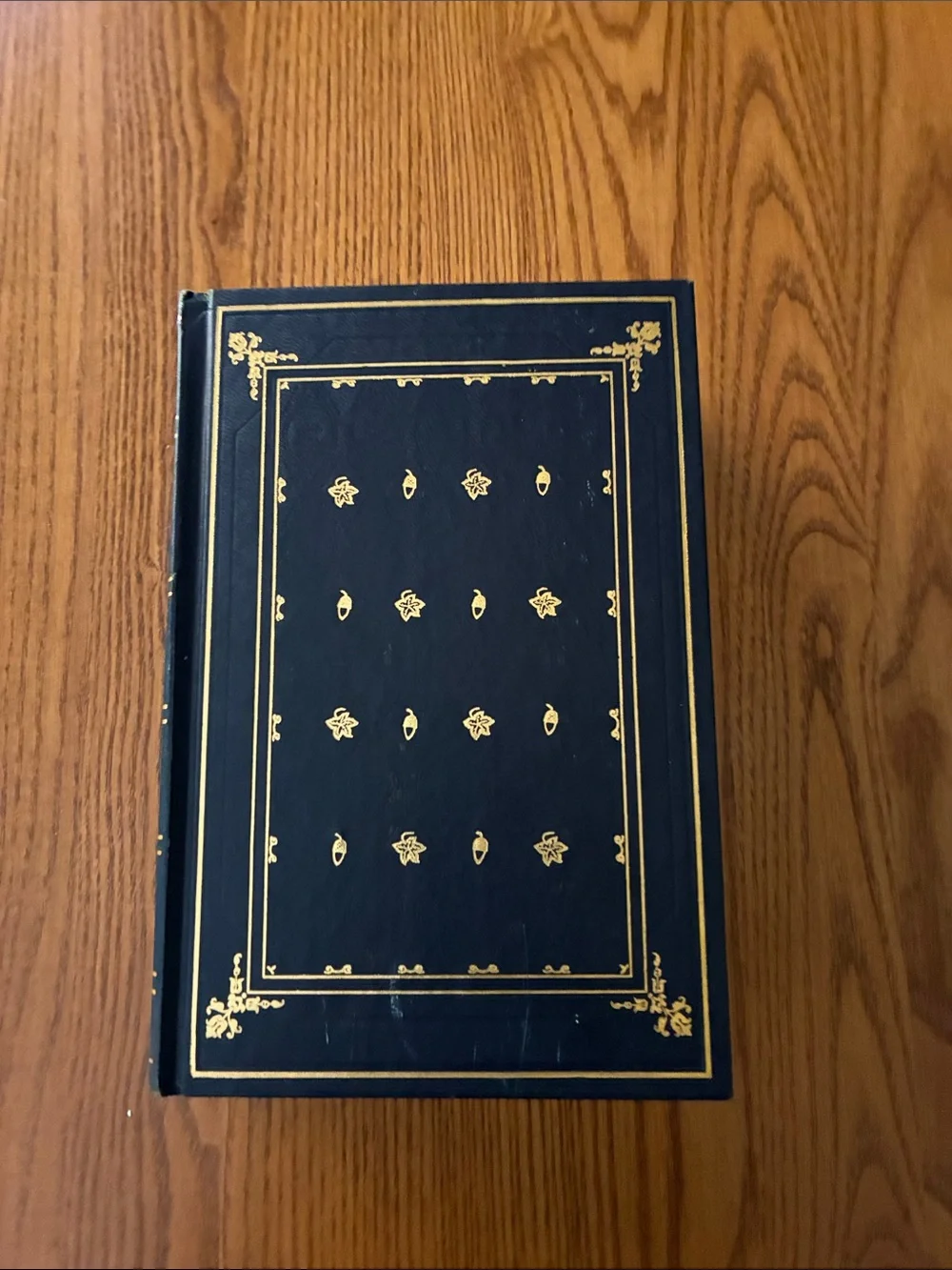 Blue & Gold Decorative Book   - Trinity (Leon Uris)